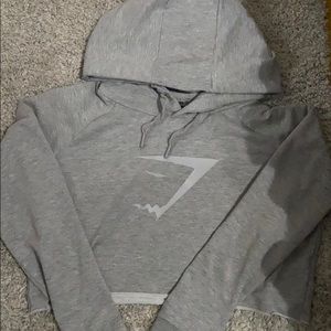 Gymshark crop hoodie